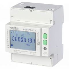 UEM1P5-4DR-03 | Compteur numérique de montage pour rail DIN 3-phases LCD