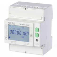 UEM6C-4AE-01 | Compteur numérique de montage pour rail DIN 3-phases LCD