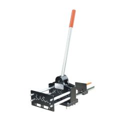 DIN-railsnijder met ronde en ovale ponsen G Profiel - 12x6,4mm