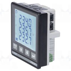Compteur triphasé multifonction DIN 96x96 - RS485 pour rail DIN