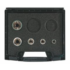 Emporte-pièces Inox TriCut+™ ISO16-40 sans axe dans un coffret