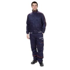 Veste, pantalon et combinaison Arc Flash ATPV 12 cal/cm² Classe 1, bleu marine