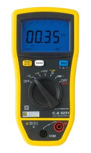 Multimeter IP54 CAT IV-600V - TRMS AC/DC