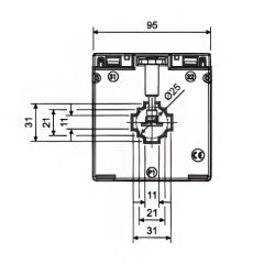 TI CT1 100/5A; 5VA; KL.0,5S; 2E06