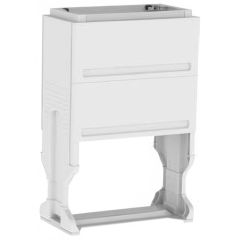 LSVK GRIJS MET SOKKEL 10 VERTREKKEN SIB DIN2 -FD2-10D-R7035