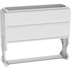 SAP 12691 - Sokkel voor kast 5+5 Vertrekken DIN 2 Ral 7035