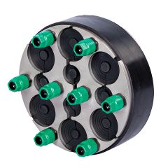 Afdichtingsinzet Universeel meervoudig V2A Ø150mm - 4x6-18 & 6x6-33mm