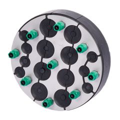 Afdichtingsinzet Universeel meervoudig V2A Ø150mm - 6x6-38mm