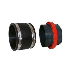 Systeemdeksel 150 met slangadapter 110