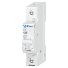 Miniatuur stroomonderbreker LTS 1P 10A curve C