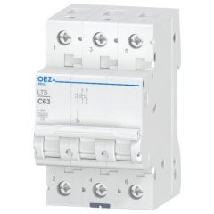 Disjoncteur miniature LTS 3P 63A courbe C
