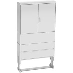 Armoire hors sol 10 départs (5+5)  + rehausse