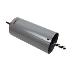 PVtube avec adaptateur et foret central, ø152mm