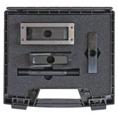 Ponssets rechthoekig voor zware connectoren in een koffer