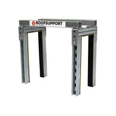 Support de toit équerre pour mur coupe-feu 100mm