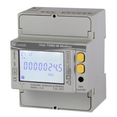 Driefasige energiemeter op TI DIN4 Klasse 1 MID + RS485