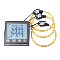 UPM309RGW | KIT45 - DIN 96x96 multifunctionele driefasige meter met Rogowski-spoelen