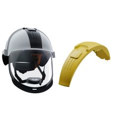 Casque VISARC pour électricien avec écran intégré Arc-Flash APC1 (jaune)