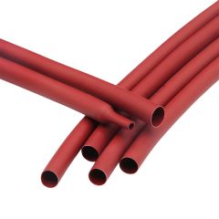 Gaine à paroi fine Sans Colle 25,4 mm/ 12,7 mm rouge